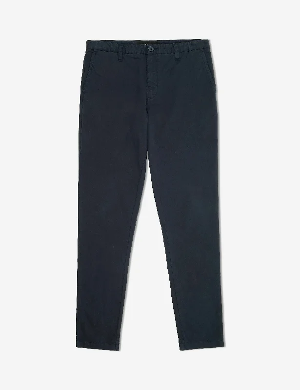 Custom Pants with Soft Cotton Fabric-Maxwell Slim Chino - Navy