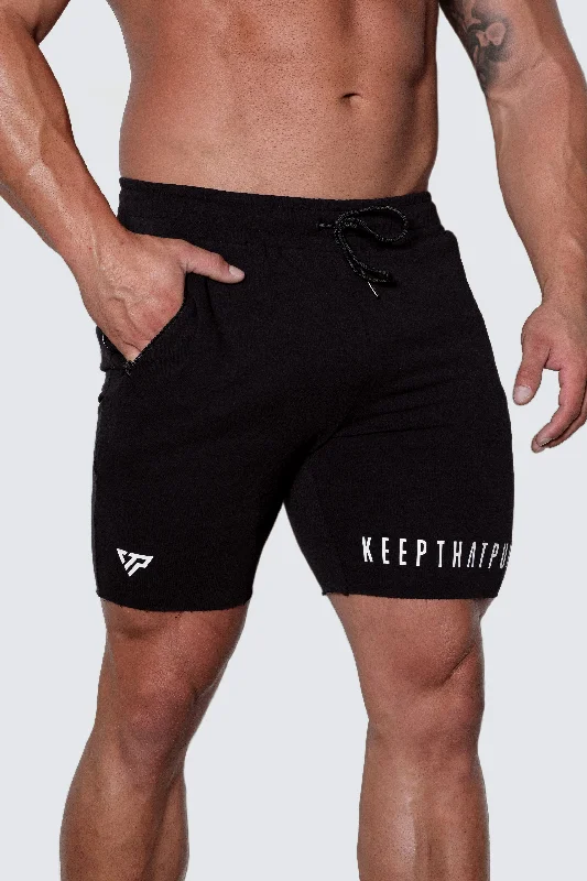 Custom Shorts for Beach Sports-Essential shorts - Black