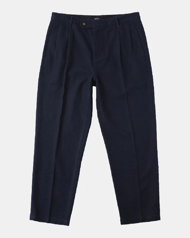 Custom Pants for Long Flights-Hi-Grade Chinos - Indigo