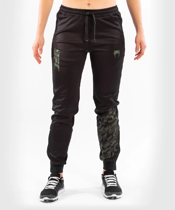 Custom Pants with Soft Cotton Fabric-UFC Venum Authentic Fight Week Women's Pants - Khaki