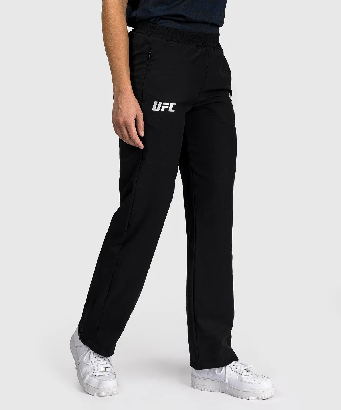 Custom Bootcut Pants-UFC Fusion by Venum Fight Week Women’s Straight Leg Pant - Black