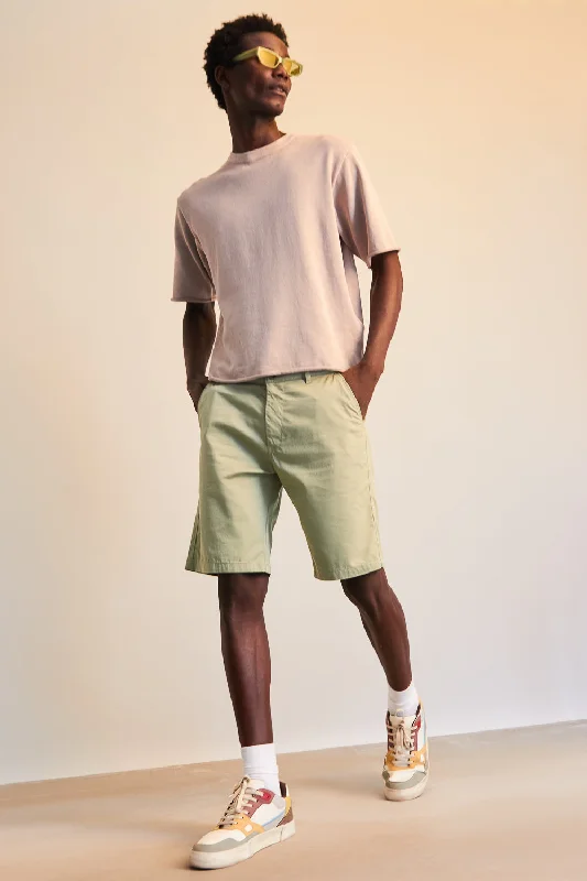 Custom Shorts for Casual Outfits-Men's Mint Green Summer Shorts