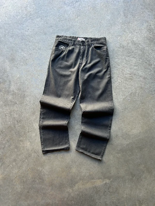 Custom Pants for Volunteer Work-CHARCOAL TWILLIN' & DEALIN' PANTS