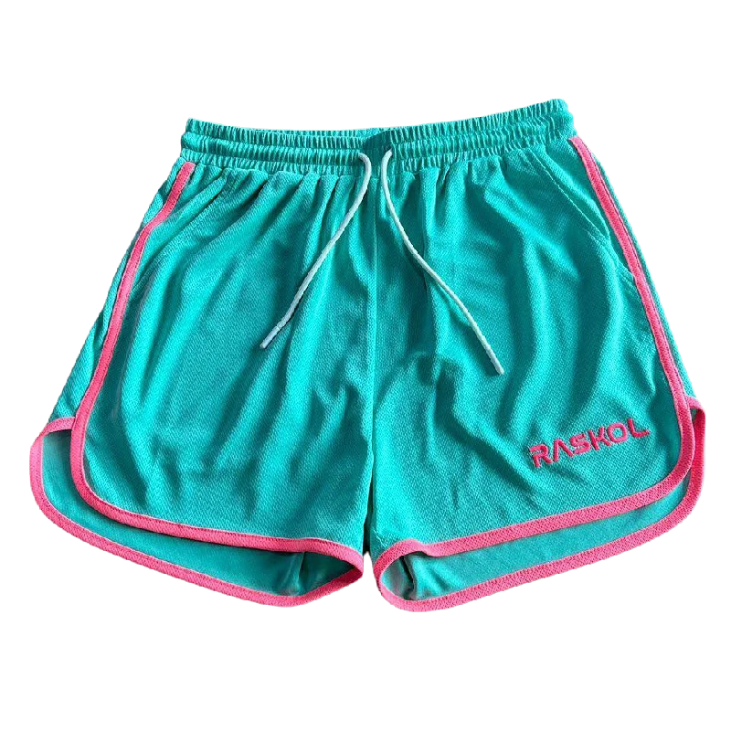 Cargo Shorts for Men-RASKOL ELECTRIC TEAL Classic Shorts (LIMITED EDITION)