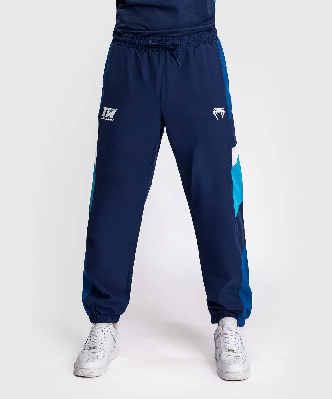 Custom Pants for Water Sports-Venum X Top Rank Original Men's Tracksuit Pants - Navy Blue