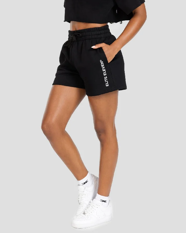 Cycling Shorts for Women-Women's Registered Shorts - Black