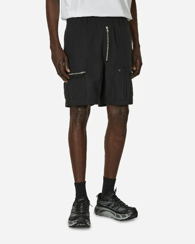 Shorts for Custom Sports Team Apparel-Pockets Shorts Black