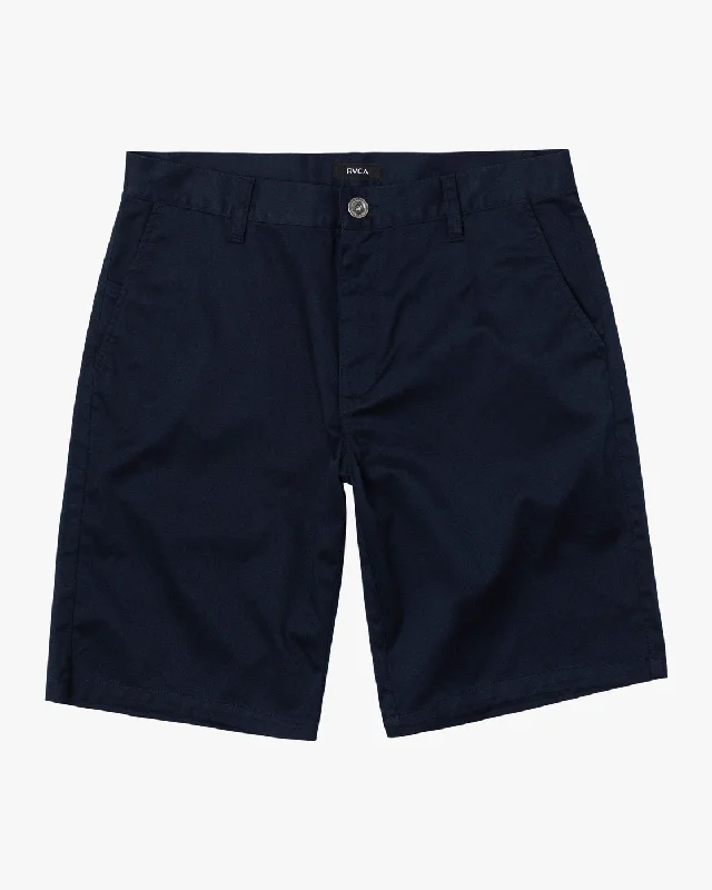 Hiking Shorts with Pockets for Women-Week-End 20" Stretch Shorts - Navy Marine