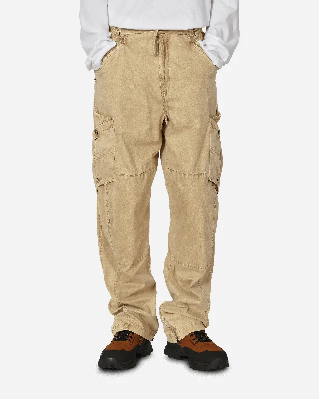 Custom Pants with Funny Text-Utility Pants Sand