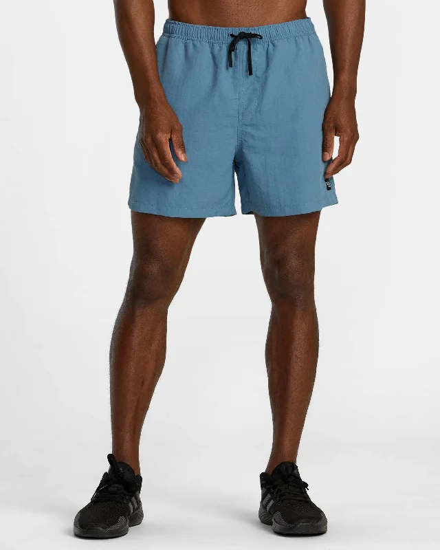 Shorts for Casual Summer Outfits-Outsider Basecamp 16" Training Shorts - Glacier