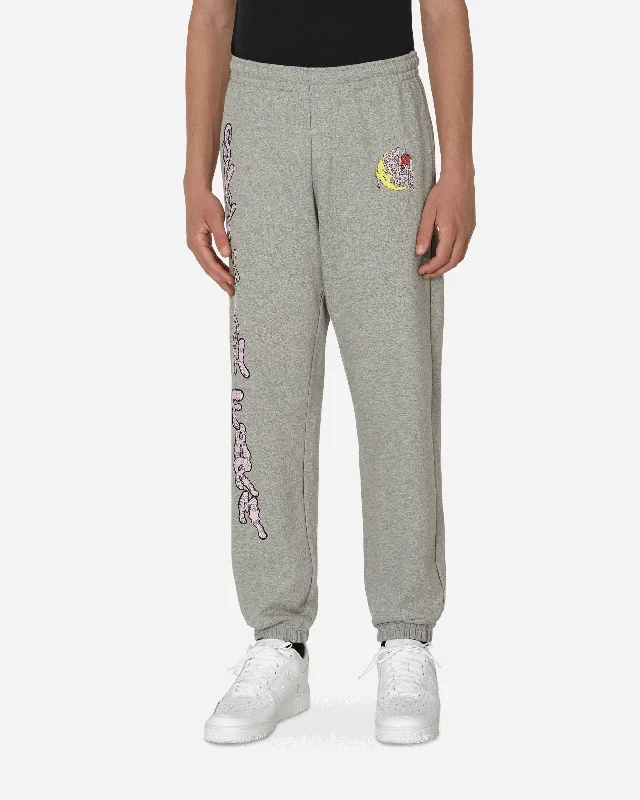 Custom Pants for College Students-Will Sheldon Printed Sweatpants Grey