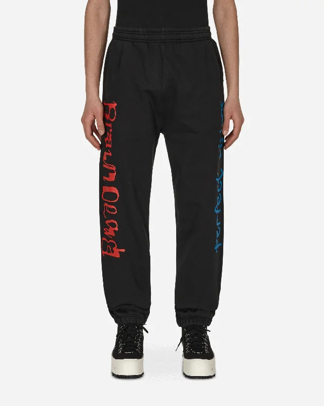 Custom Pants with Pockets for Tools-Perfect Visions Sweatpants Black