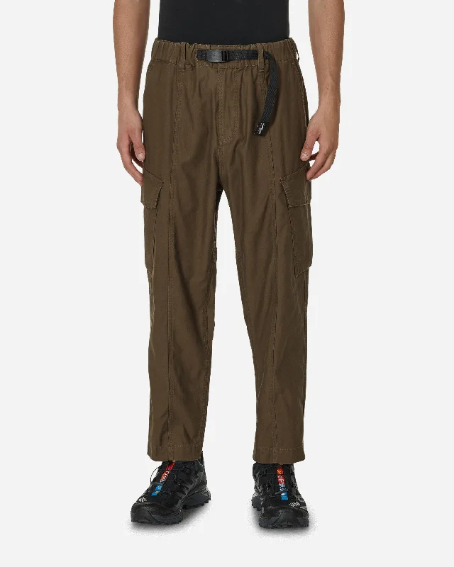 Custom Pants with Thermal Lining-Field Cargo Pants Olive