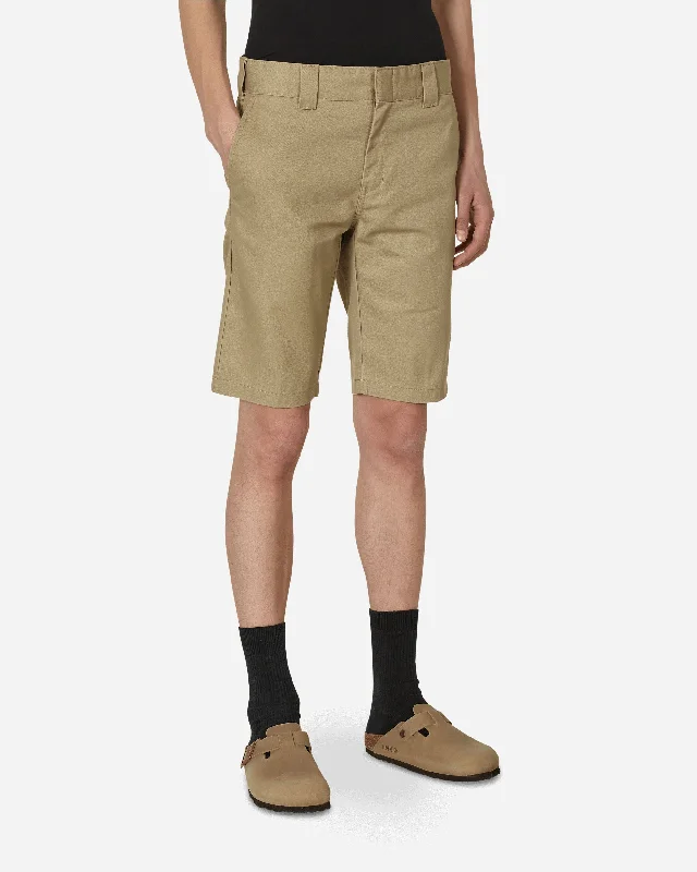 Basketball Shorts for Men-Slim Fit Shorts Khaki