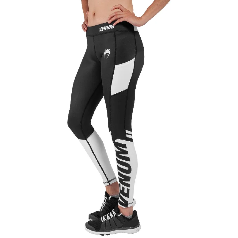 Custom Cargo Pants-Venum Power 2.0 Leggings - For Women - Black/White