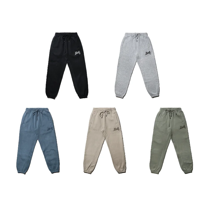 Custom Pants for Special Occasions-COZY Baseball Logo Sweat Pants