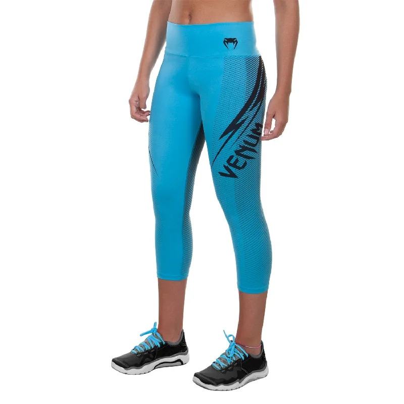 Custom Pants for Marketing-Venum Razor Leggings - Blue