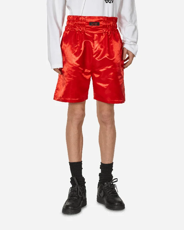 Custom Printed Shorts-Frank Boxers Ferrari Red