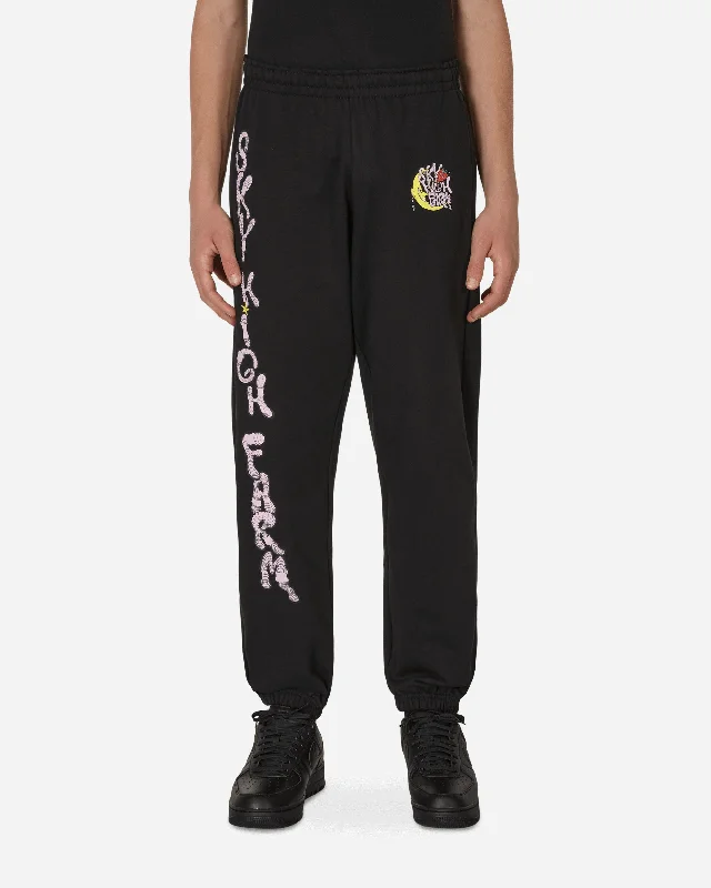 Custom Pants for Promotions-Will Sheldon Printed Sweatpants Black