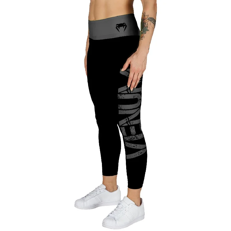 Custom Sweatpants for Kids-Venum Power Leggings - Black/Grey