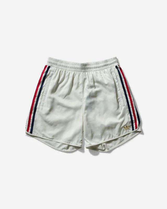 Athletic Shorts with Custom Prints-Men's Premium Sprinter Shorts Off White