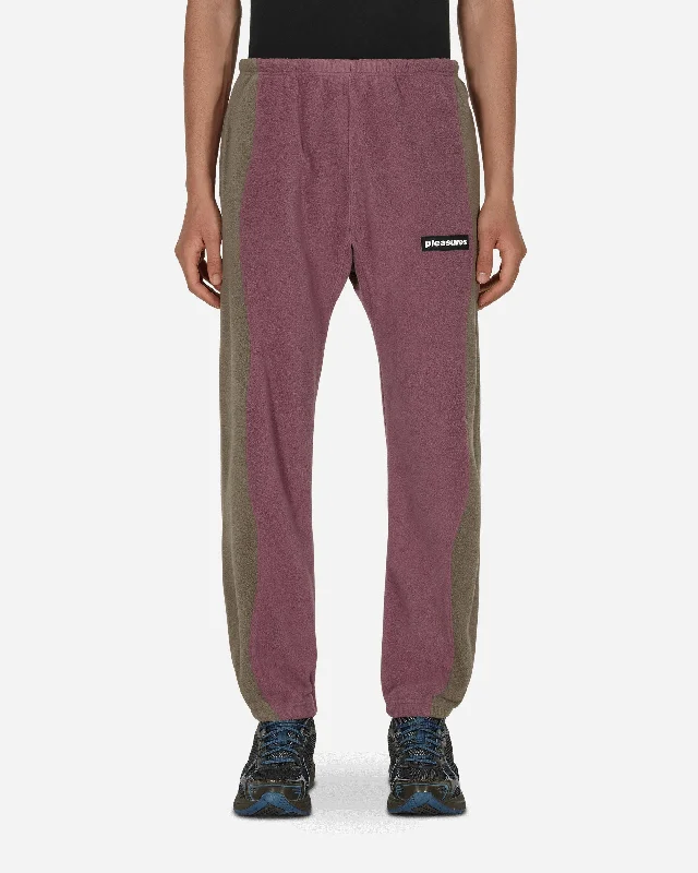 Custom Pants with UV Protection-Whiskey Sweatpants Purple