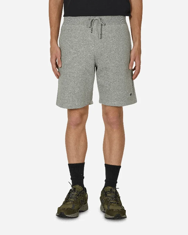 Shorts for Sports Events-Small Logo Sweatshorts Athletic Grey