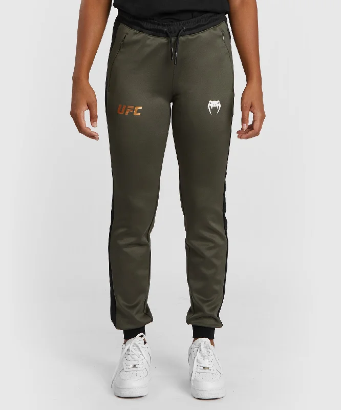 Custom Pants for Lightweight Wear-UFC Adrenaline by Venum Fight Week  Women’s Performance Jogging Pants - Khaki/Bronze