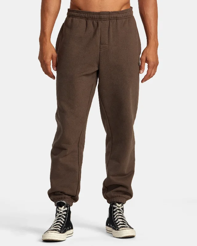 Custom Pants with Safety Features-VA Essential Joggers - Mocha