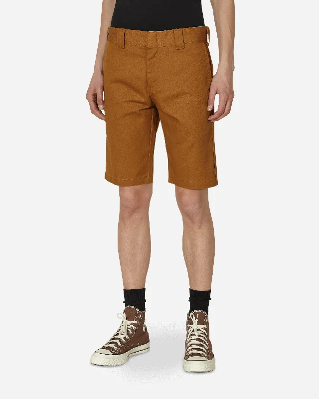 Cargo Shorts for Casual Wear-Slim Fit Shorts Brown