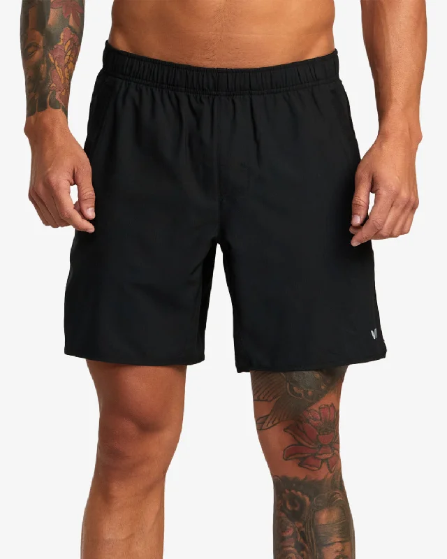 Eco-Friendly Shorts for Men-Yogger Control 17" Training Shorts - RVCA Black