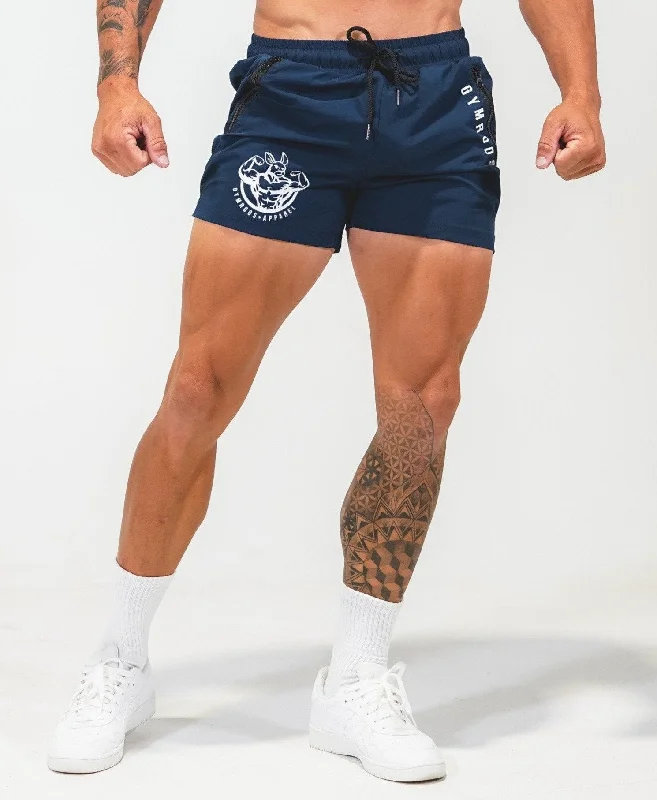 Custom Athletic Shorts-Roo Shorts - Navy