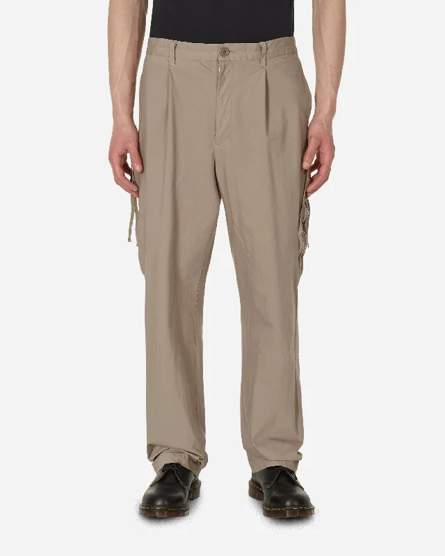 Custom Pants with Plaid Patterns-Cargo Pants Grey