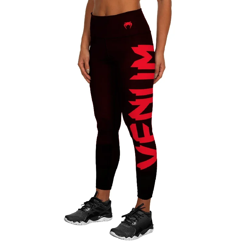 Custom Pants with Adjustable Waist-Venum Giant Leggings - Black/Red