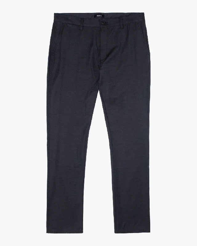 Custom Pants with Pockets for Tools-Back In Tech Chinos - RVCA Black