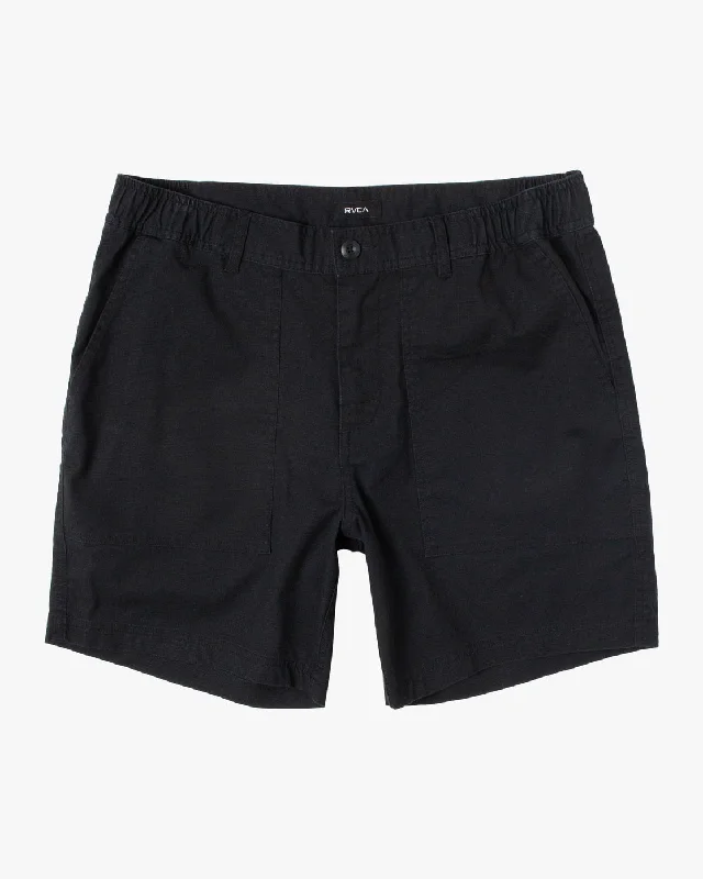 High-Quality Sports Shorts for Women-All Time Surplus 17" Shorts - RVCA Black