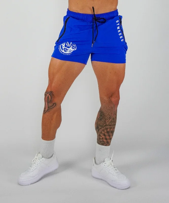 Basketball Shorts for Kids-Roo Shorts - Royal Blue