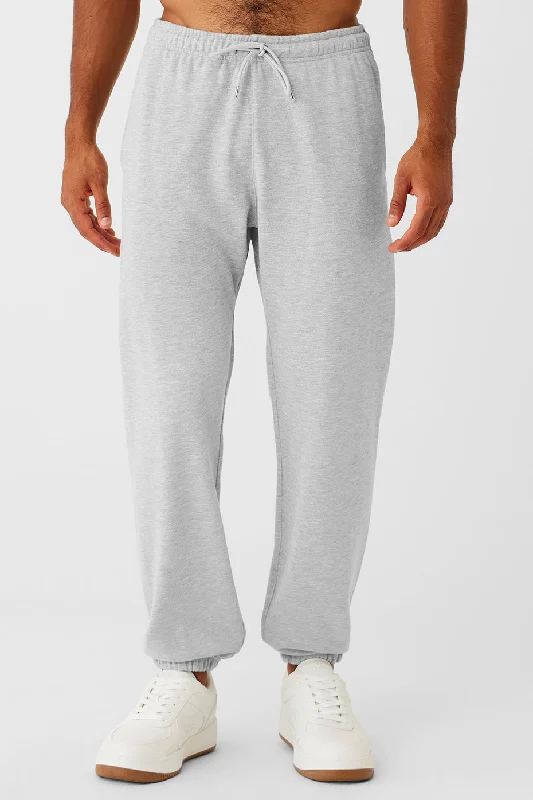 Custom Pants for Casual Wear-Chill Sweatpant - Athletic Heather Grey