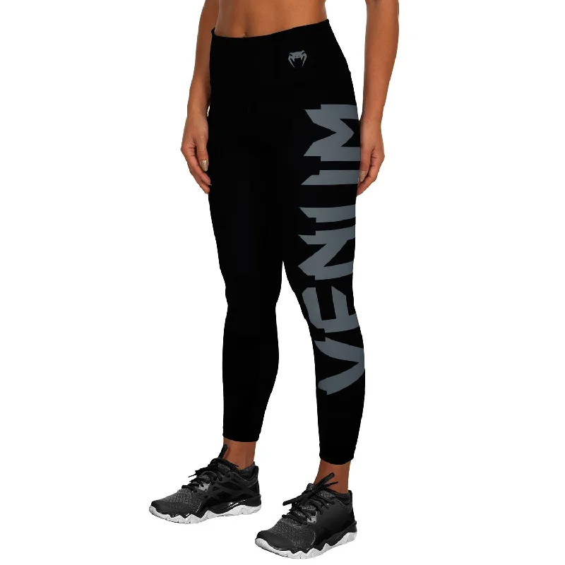 Custom Pants for Military-Venum Giant Leggings - Black/Grey