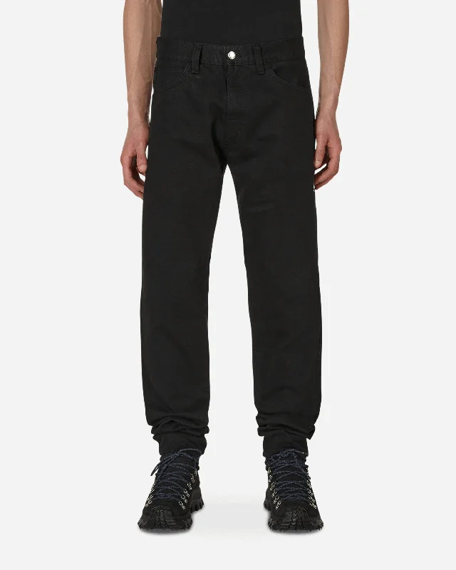 Custom Pants with Custom Artwork-7 Moncler FRGMT Hiroshi Fujiwara Black Wash Jeans Black