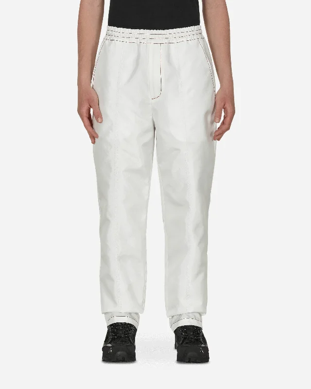 Custom Pants for Urban Exploration-Airbag String Trousers White