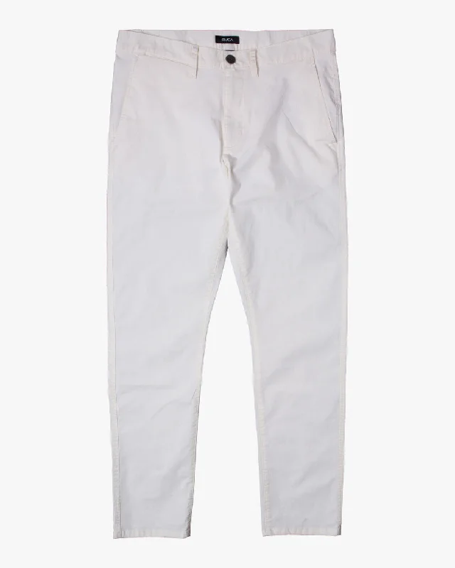 Custom Pants for School Uniforms-Dagger Slim Fit Chino Pants - Natural