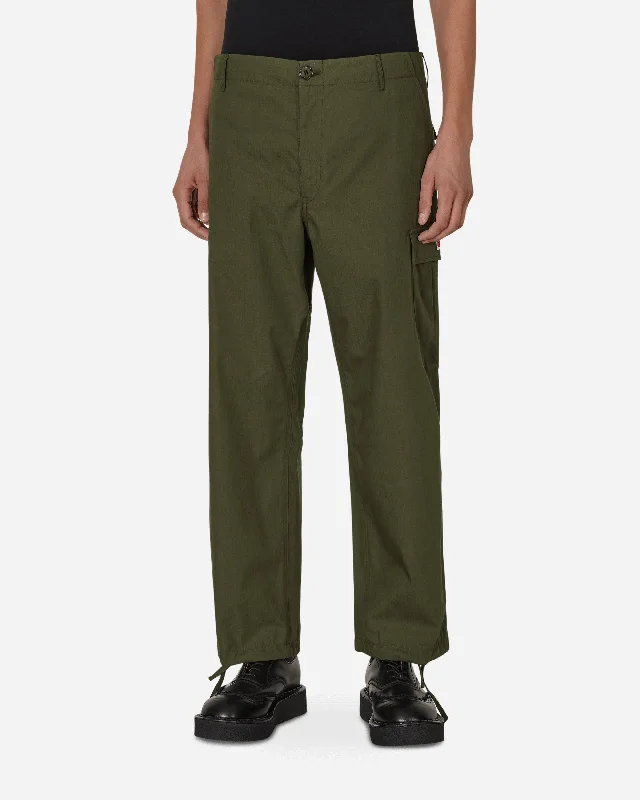 Custom Pants for Adventure-Cargo Trousers Green