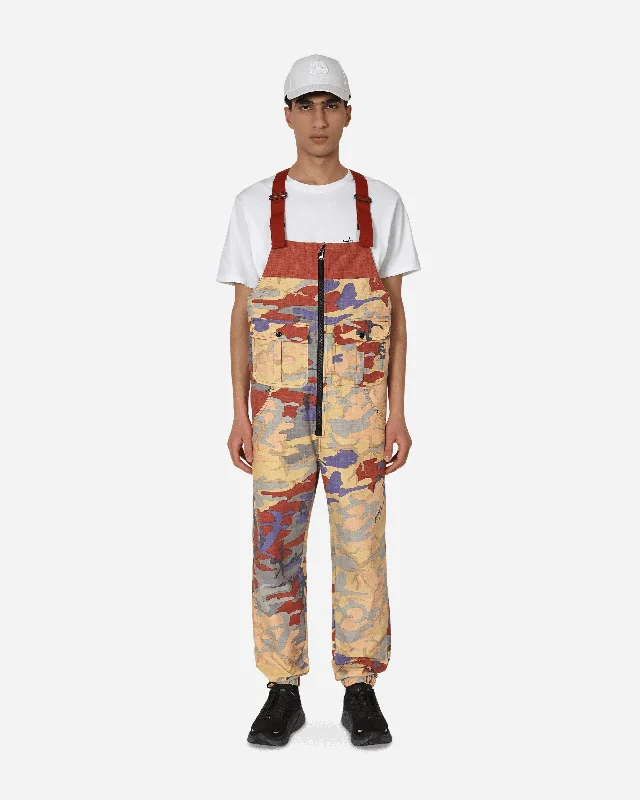 Custom Pants for Sports Teams-Heritage Camo Ripstop Nylon Overall Multicolor