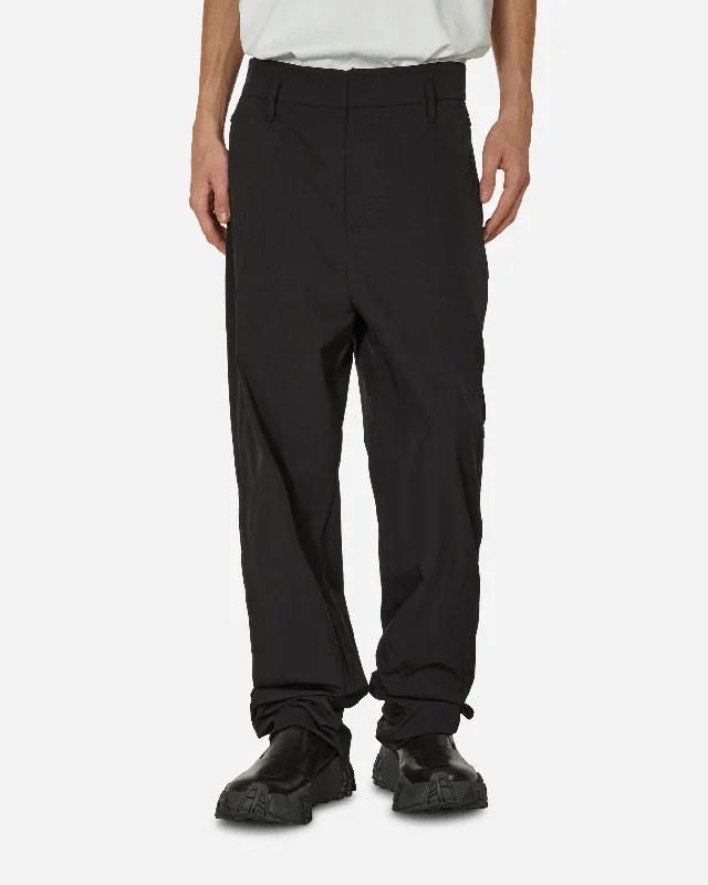 Custom Pants for Sports Teams-5.1 Trousers (Center) Black