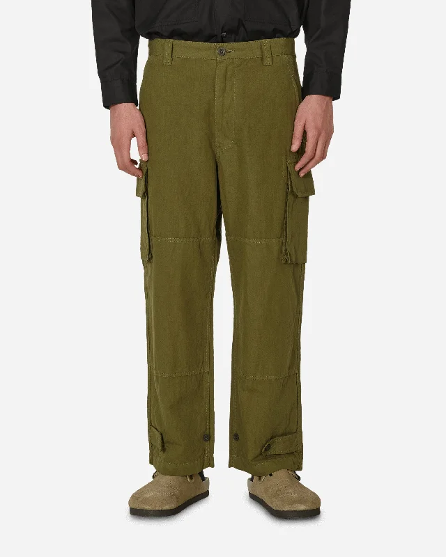 Custom Pants with Band Logos-Military Cargo Pants Khaki