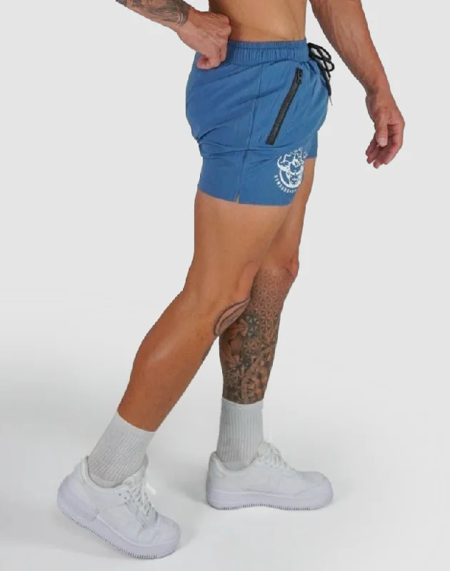 Shorts for Exercise and Fitness-Roo Shorts - Cloud