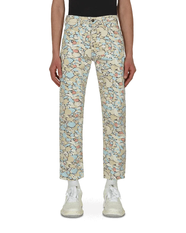 Custom Relaxed Fit Pants-Vintage Clothing White Tab 518 Denim Pants Multicolor