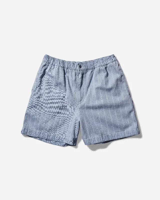 Personalized Shorts for Travel-Men's A Ma Maniére Shorts Light Armony Blue