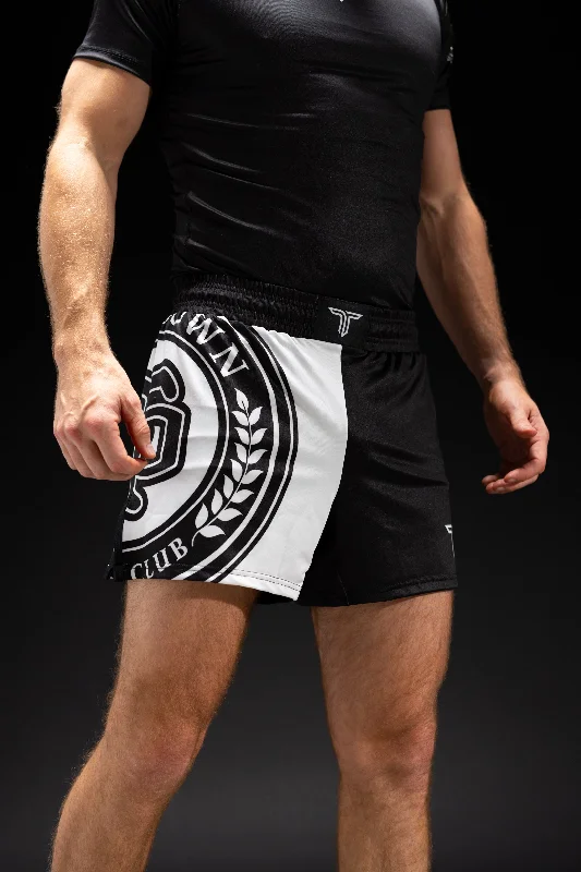 Personalized Shorts for Groups-Fight Club Seal Fight Shorts (5"&7“ Inseam) - Black